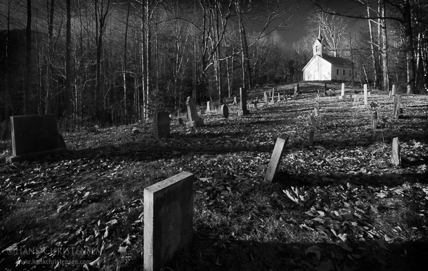 Church and cemetery, Great Smoky Mountains National Park